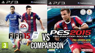 FIFA 15 Vs PES 2015 PS3