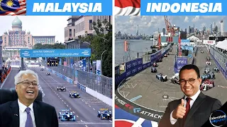 MALAYSIA KAGET LIHAT SIRKUIT FORMULA E JAKARTA! Perbandingan Sirkuit Formula E Indonesia vs Malaysia