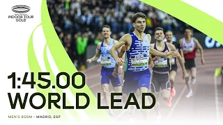 Tecuceanu powers to 800m world lead | World Indoor Tour 2024