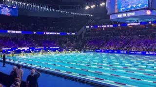 CAELEB DRESSEL TIES THE US OPEN RECORD MENS 100M FREESTYLE FINAL 2021 US OLYMPIC TRIALS