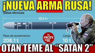 #RUSIA PRESENTA EL PODEROSO SATAN 2. ARMA QUE ESTREMECE A LA OTAN. UCRANIA RECONOCE ENORMES PÉRDIDAS