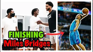 Is Miles Bridges the best in game dunker in the NBA right now!? #shorts