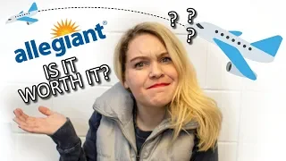 Flying Allegiant Air - My Experience and the Pros and Cons of flying a Budget Airline