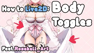 【Live2D】How to Live2D: Body Toggles #VD0official #live2D #vtuber #singaporevtuber