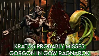 KRATOS PROBABLY MISSES GORGON IN GOD OF WAR RAGNAROK | GOD OF WAR ASCENSION