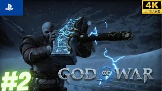 GOD OF WAR RAGNAROK  GAMEPLAY  GOD OF WAR PART 2 THOR VS KRATOS  #ps5 #gameplay #godofwarragnarok