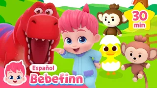 Los Animales Cantan y Bailan🎶 | Canciones Infantiles | Bebefinn en español