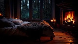 Leave Your Worries Behind to Sleep Well With The Rain On The Window | Relaxing Sounds For Sleep