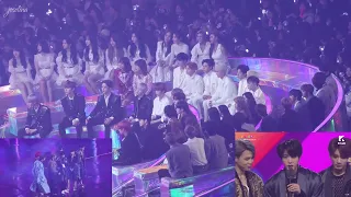 [ENG SUB] Idols Reaction to BTS Album of the Year Deasang Speech at Melon Music Awards (MMA) 2018