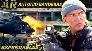 ANTONIO BANDERAS Greatest Day of his Life! | THE EXPENDABLES 3 (2014)