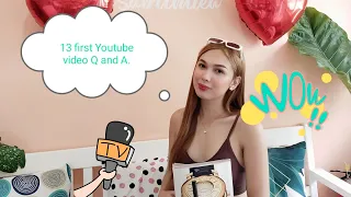 13 first YouTube video Q & A | Sabrinitea | Milktea | Athania Valeria