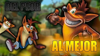 Del Peor Al Mejor Juego De Crash Bandicoot | ElClasicoCasual