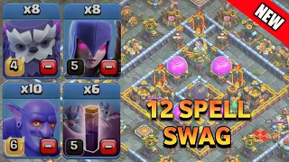 Th14 Yeti Bowler Witch Attack With Bat Spell | Best Th14 Attack Strategy 2023 | Clash of Clans