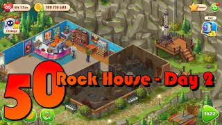 Lets Rock !!! - Playrix Homescapes - Rock House Day 2 - Lake House Part 50 - Android Gameplay