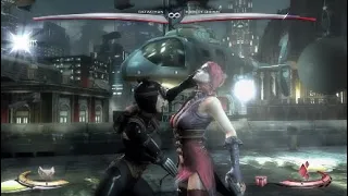 Injustice GAU: Catwoman's Grabs on Female Characters (Requested Video)