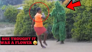 Best of Videos!!! She Thought It Was a FLOWER- BEST OF  BUSHMAN PRANKS