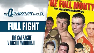 JOE CALZAGHE v RICHIE WOODHALL | WBO WORLD SUPER MIDDLEWEIGHT CHAMPIONSHIP | THE QUEENSBERRY VAULT