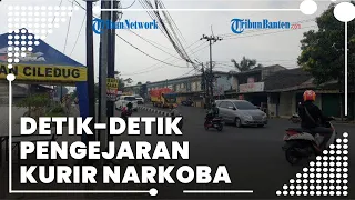 Detik-detik Kejar kejaran Dramatis Penangkapan Kurir Narkoba, hingga Kurir Nyebur Kali