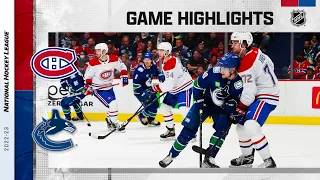 Canadiens @ Canucks 12/5 | NHL Highlights 2022