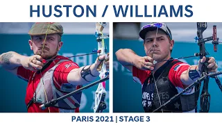 Patrick Huston v Jack Williams – recurve men semifinal | Paris 2021 Hyundai Archery World Cup S3