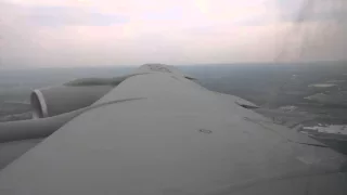 KC-135R approach and landing