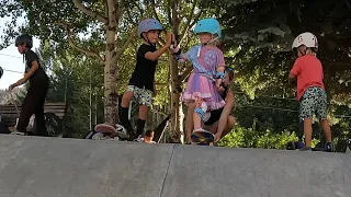 5 Year Old Drops In Her BIGGEST RAMP - 07/26/2022