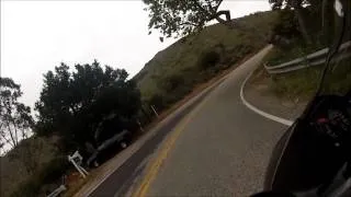 KLR 650 Latigo to Pacific Coast HWY  1 Video 2 of 2