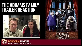 The Addams Family (Official Teaser Trailer) 2019 -The Popcorn Junkies Family Reaction
