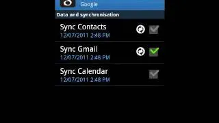 Samsung Galaxy Ace adding Gmail account
