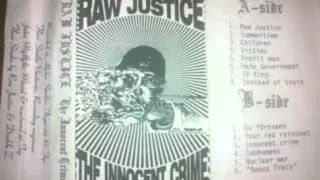 Raw justice - Your red raincoat