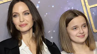 Angelina Jolie's 15-Year-Old Daughter Vivienne Is WORKING With Her Mom