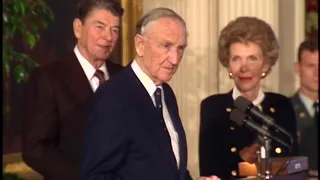 President Reagan's Remarks at the Ceremony for the Medal of Freedom on January 19, 1989