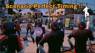 Scenario Emote Perfect Timing in Party Royale