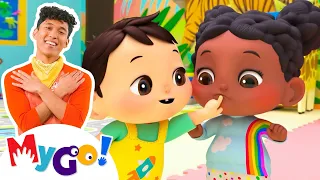 Hickory Dickory Dock | MyGo! Sign Language For Kids | Lellobee | ASL