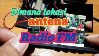 CARA MENCARI JALUR ANTENA RADIO FM ‼MODUL BLUETOOTH SPEAKER