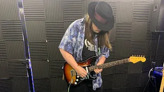 My Guitar Student Rhys, Performing 'Lenny' by Stevie Ray Vaughan!