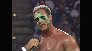 Sting calls out Hulk Hogan on Nitro! 1995 (WCW)