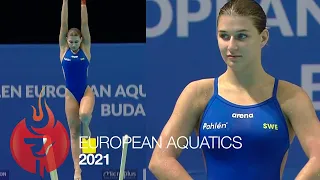 Emilia Nilsson Garip | 1 meter Springboard | European Aquatics Championships 2021