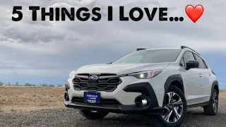 5 Things I LOVE about the 2024 Subaru Crosstrek!