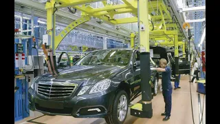 Mercedes Benz E Class 2012 Production Factory Germany at the Sindelfingen Plant