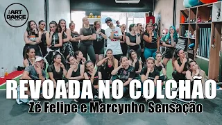 REVOADA NO COLCHÃO - Zé Felipe e Marcynho Sensação - Zumba - Piseiro l Coreografia l Cia Art Dance