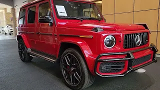 2022 AMG G63 Manufaktur Jupiter Red