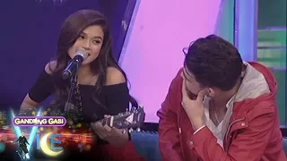 Maris Racal sings her composition for Iñigo Pascual | GGV