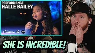 First time hearing HALLE BAILEY Part of Your World REACTION LIVE on American Idol 2023!