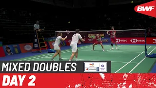 TotalEnergies BWF Sudirman Cup 2021 | Christiansen/Bøje (DEN) vs Alimov/Davletova (NBFR) | Group C