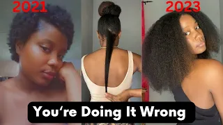 10 tips that help grow my hair to mid back length/ what no one tells you