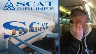 Flying The Most Dangerous Airline in the World? Kazakhstan's Former Blacklisted Airline SCAT Air!