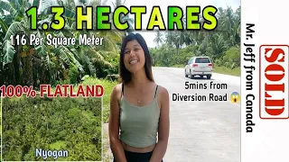 #Vlog19 (SOLD) ❌ | 1.3 HECTARES | 100% Flatland | Murang Lupa sa Diversion Road Nyogan | 1.5 Million