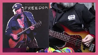 Neil Young - Rockin' in the Free World (bass cover)