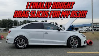 I Bought My Very First Set of Drag Slicks for My RS3!!!